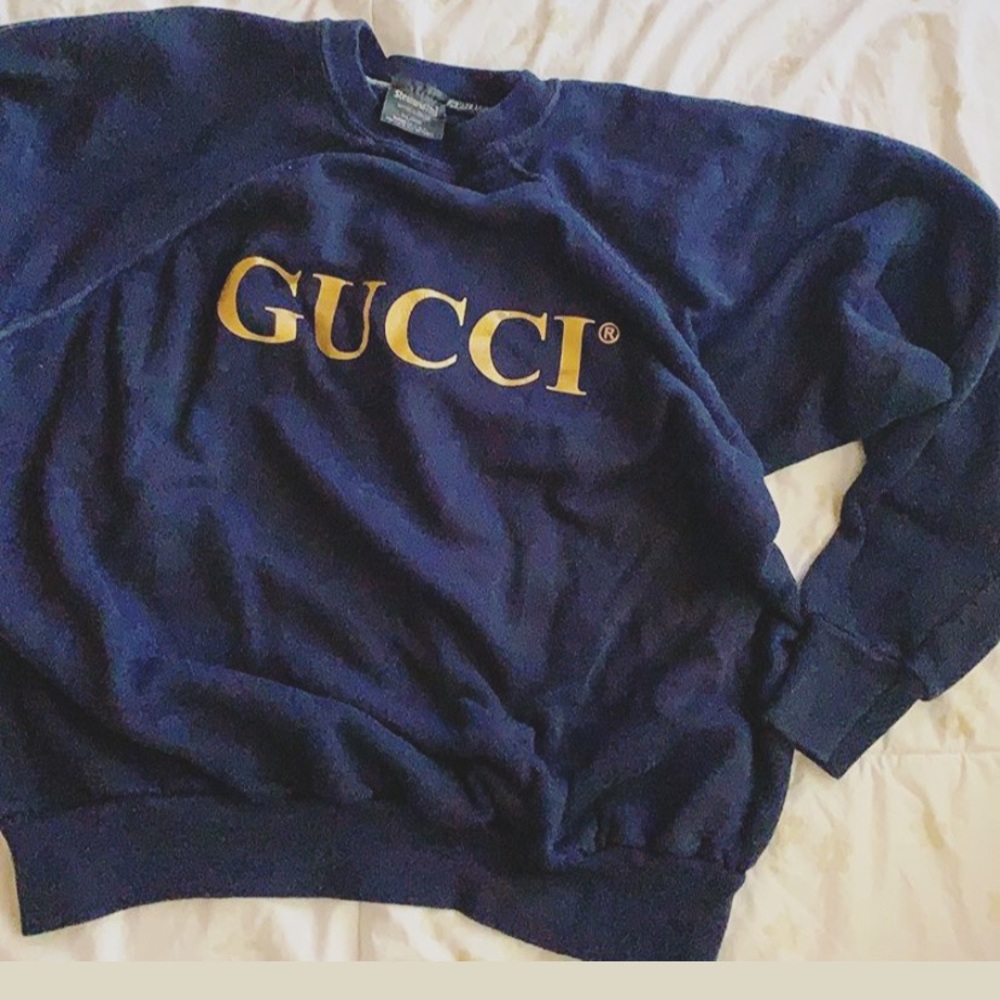 Faux Gucci sweat shirt